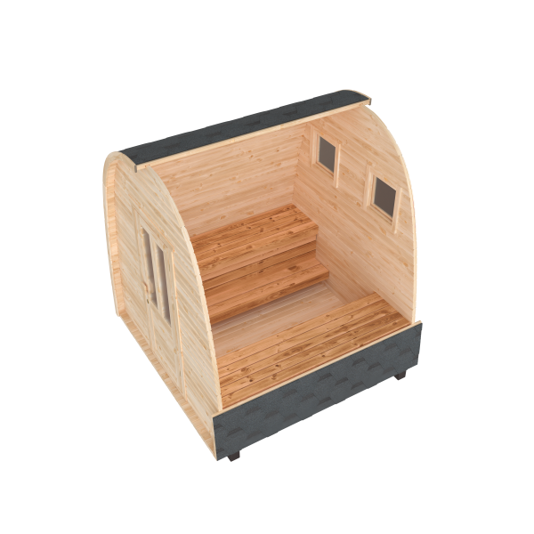 Fasssauna / Gartensauna / Banja / Viking 2,4 m